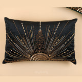 Sun Embroidered Cushion Covers