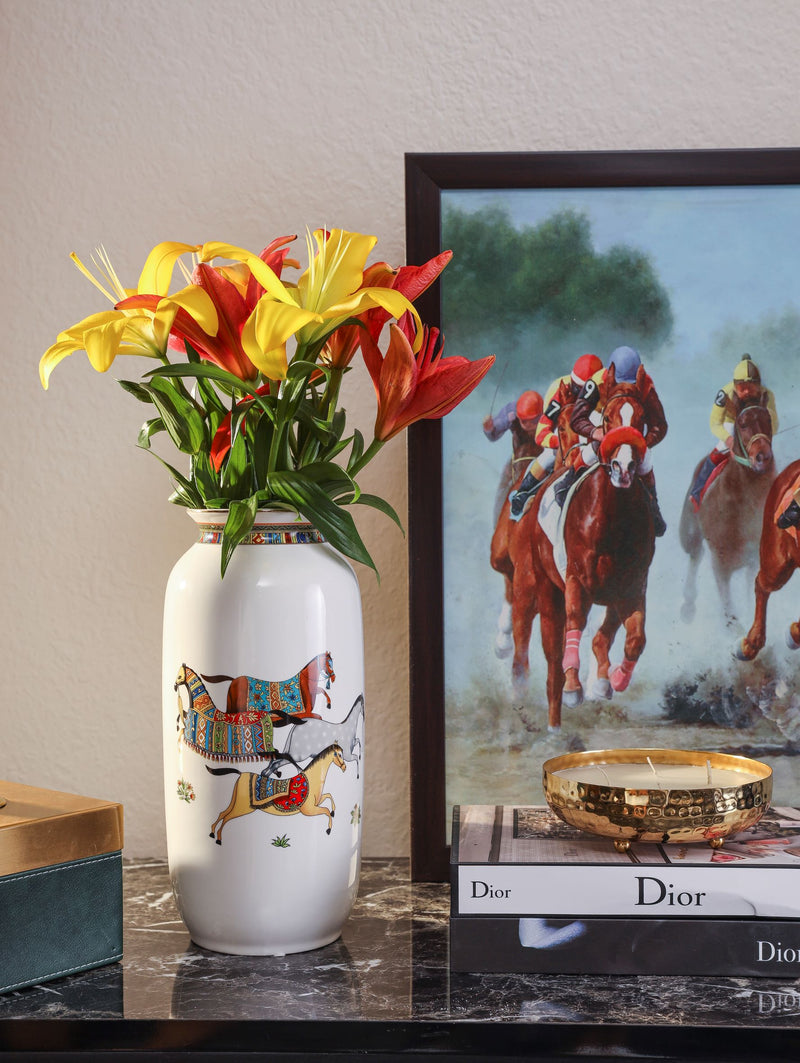 The Riding Horse Vase
