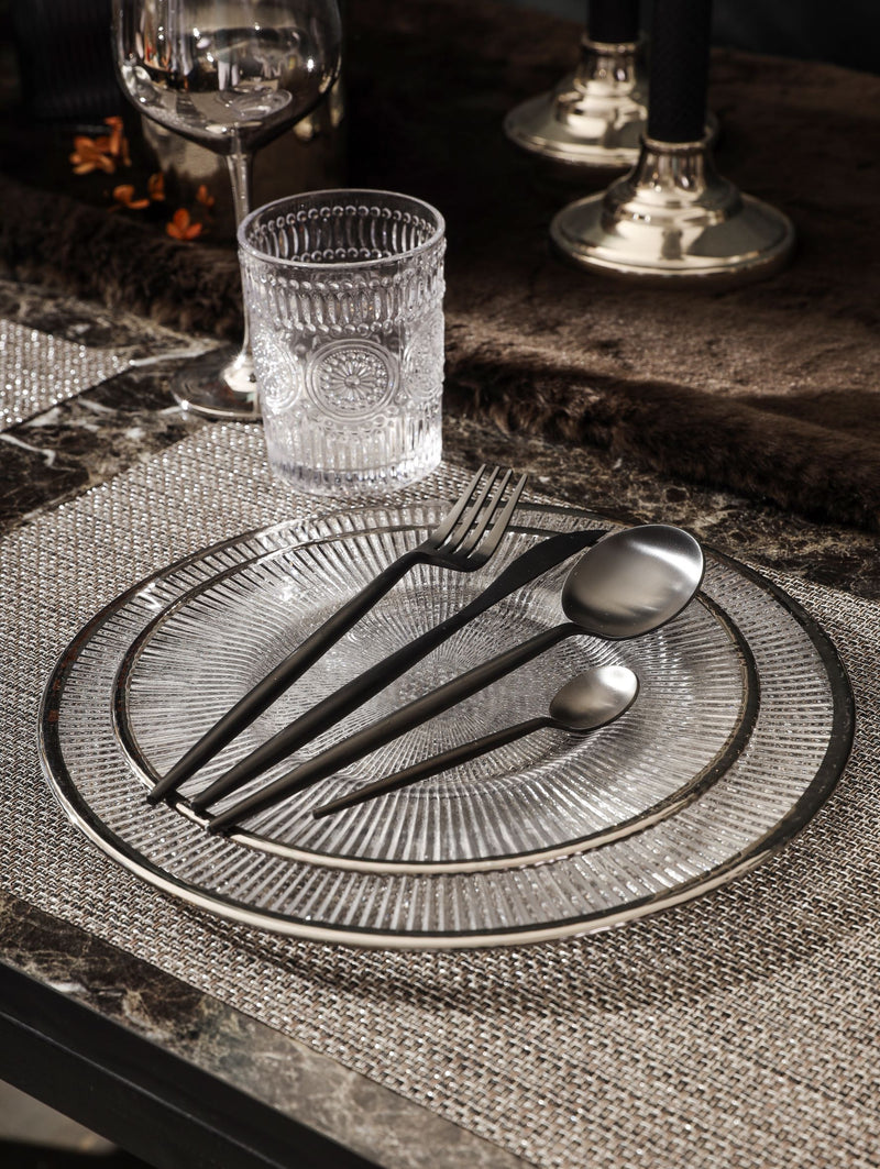 Grey Cutlery Set