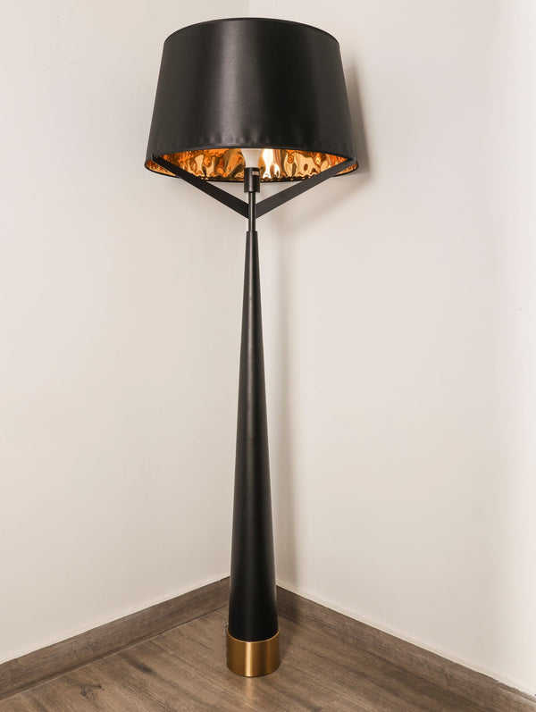 Black Halo Lamp (Tall)