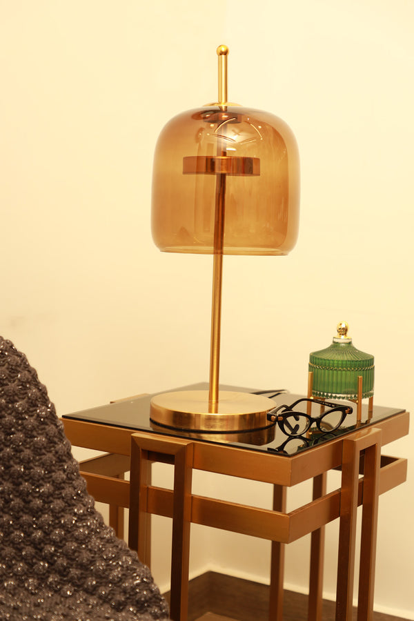 Amber Table Lamp