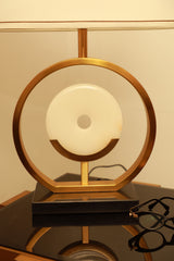 Marble and Metal Luxe Lamp