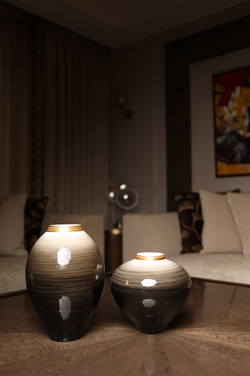 Morning Hues Ceramic Vases