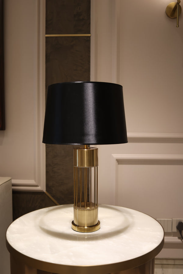Hector Black & Gold Table Lamp