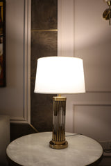Damasco Crystal Gold Table Lamp