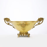 Golden Vase Open with Handle