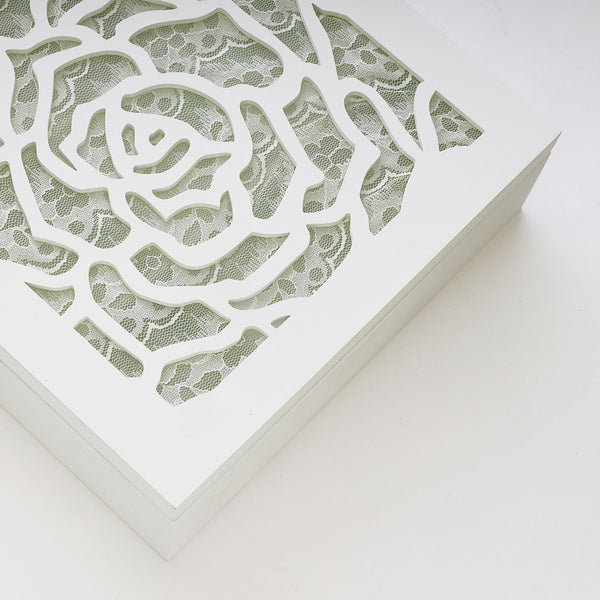 White Flower Box