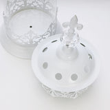White Candle Stand Large