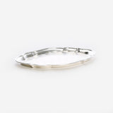Silver plated oval Tray
