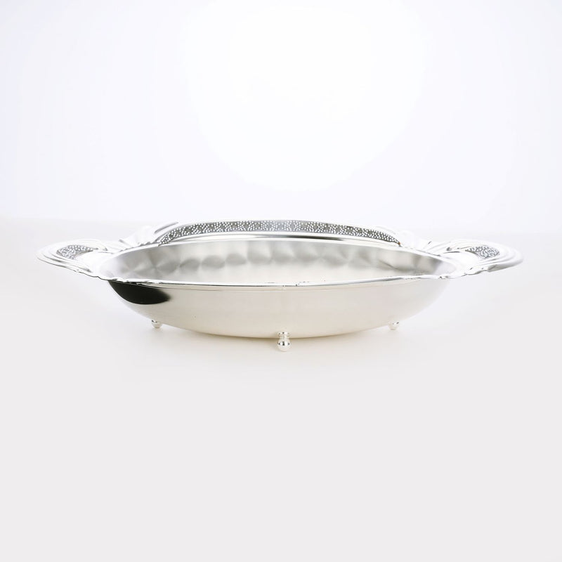 Silver Plated oval bowl (big)