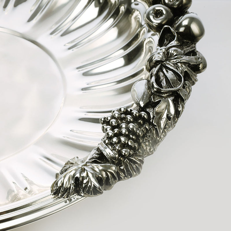 Silver plated galvanic centre piece