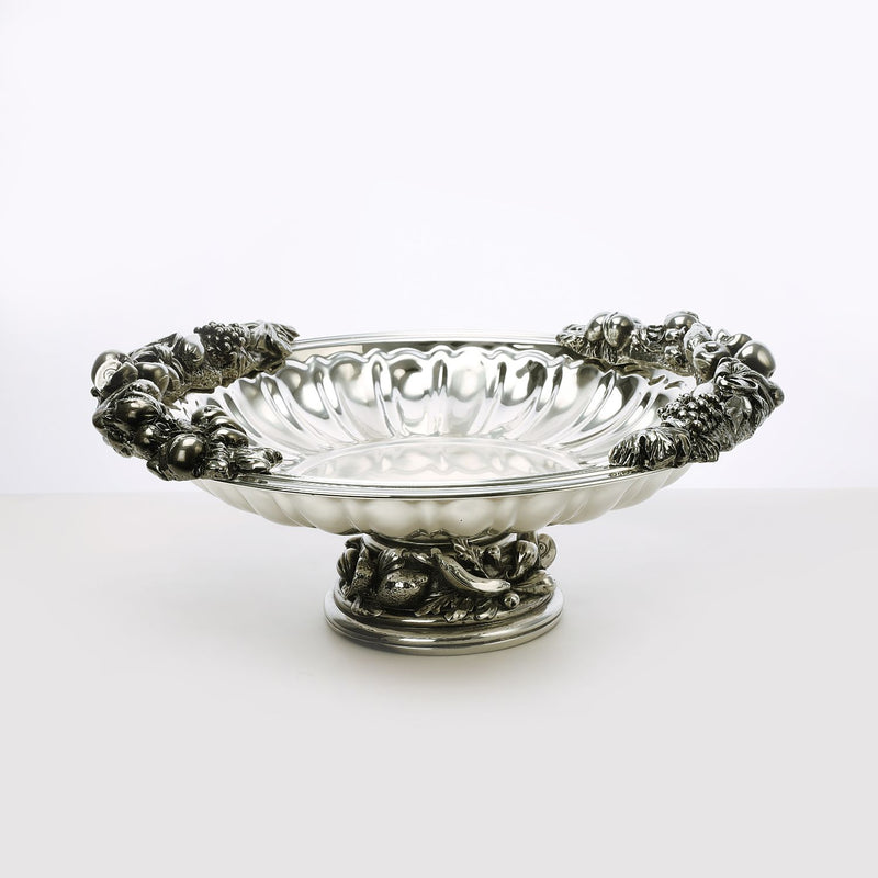 Silver plated galvanic centre piece
