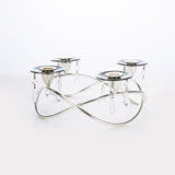 4 in one candle stand with crystal
