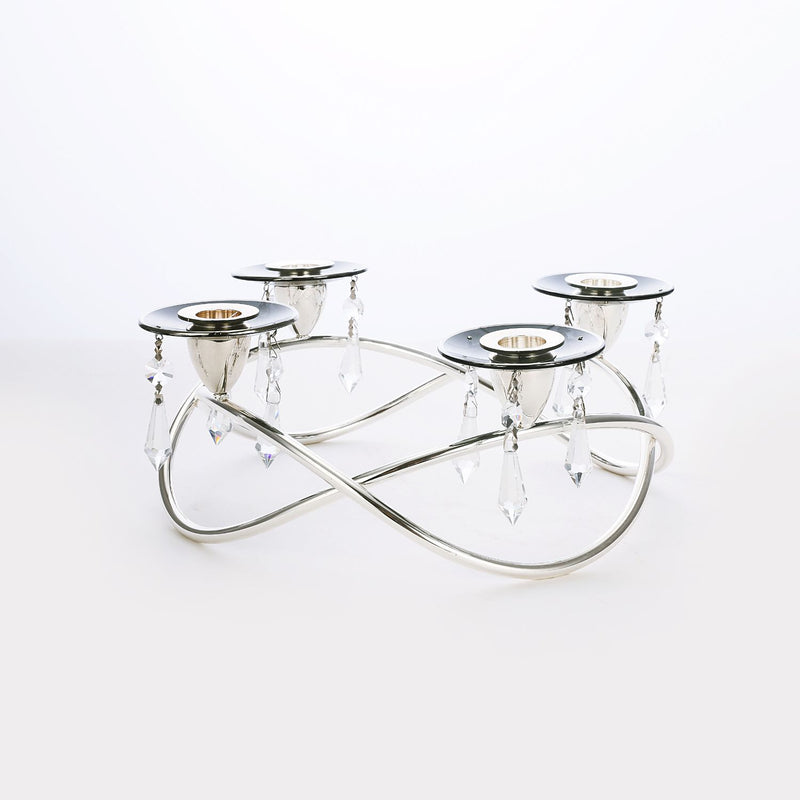 4 in one candle stand with crystal