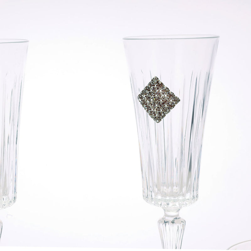 Liquor glasses with swarovski (set of 6)