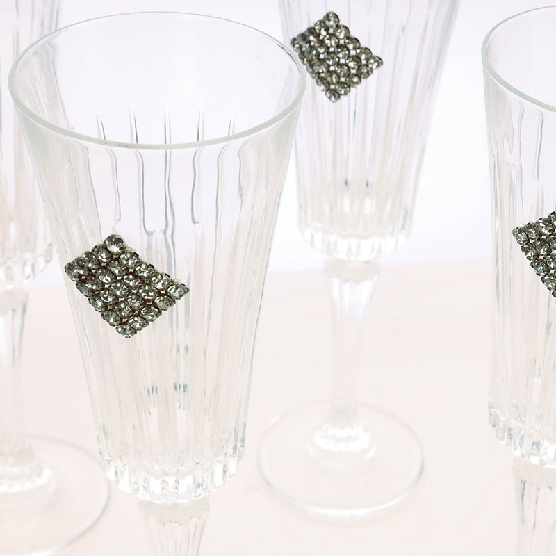 Swarovski champagne glass (set of 6)