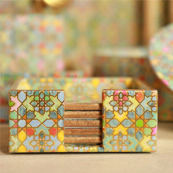 Moroccan Printed Coasters