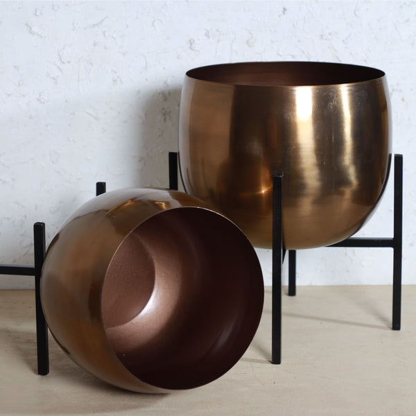 Fusion Metal Planters