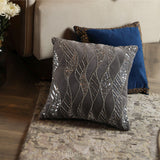 Embellished Waves Cushion Cover